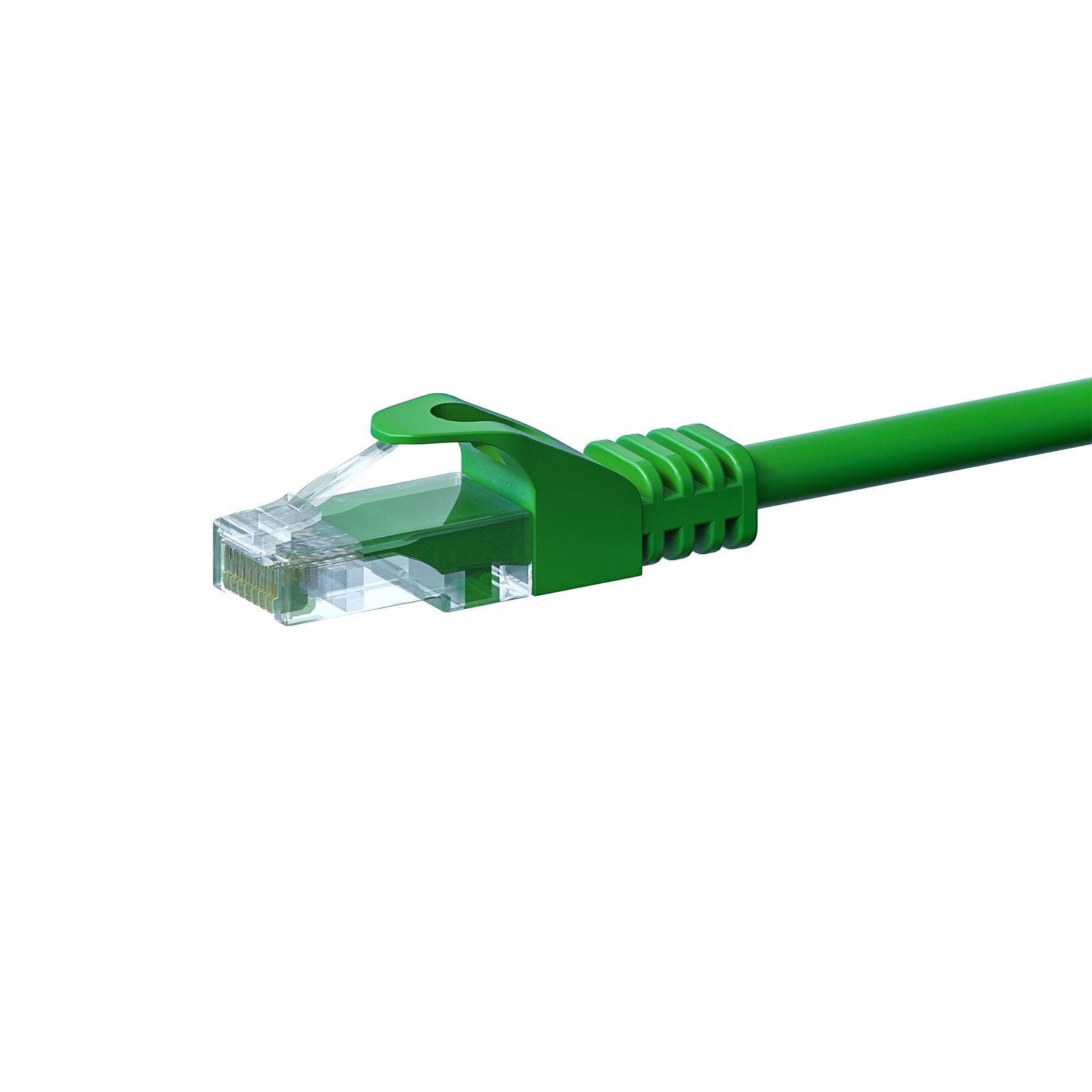 Danicom - Câble Cat5e UTP 100% cuivre vert - 10m-0