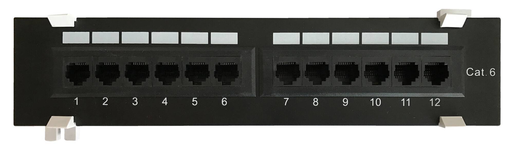 Danicom - Panneau de brassage mural CAT6 UTP - 12 ports-1