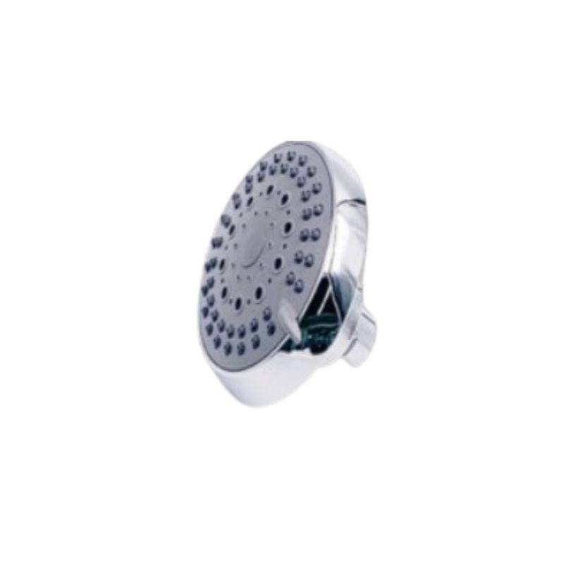 Douchette 5 Jets Anticalcaire - Chrome/Grise - EPA WATERSENSE - Eco 6.8 litres/min CEE - SILAMP-0