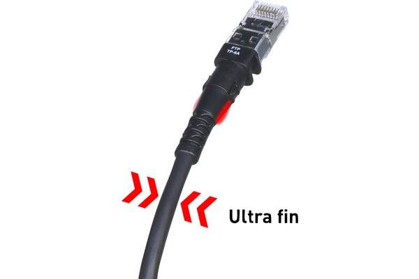 THINPATCH TP-6A-F/2 Cordon RJ45 catégorie 6A U/FTP LSOH fin - 0,6 m-0