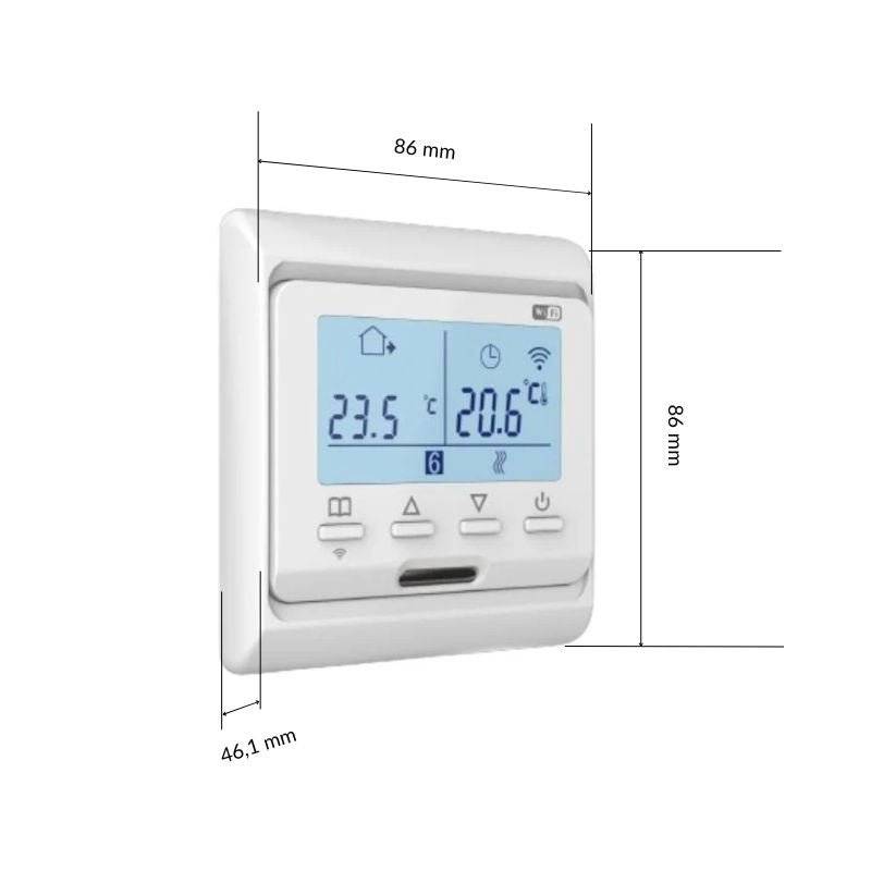 Thermostat programmable connecté Wifi pour chaudière - SILAMP-2