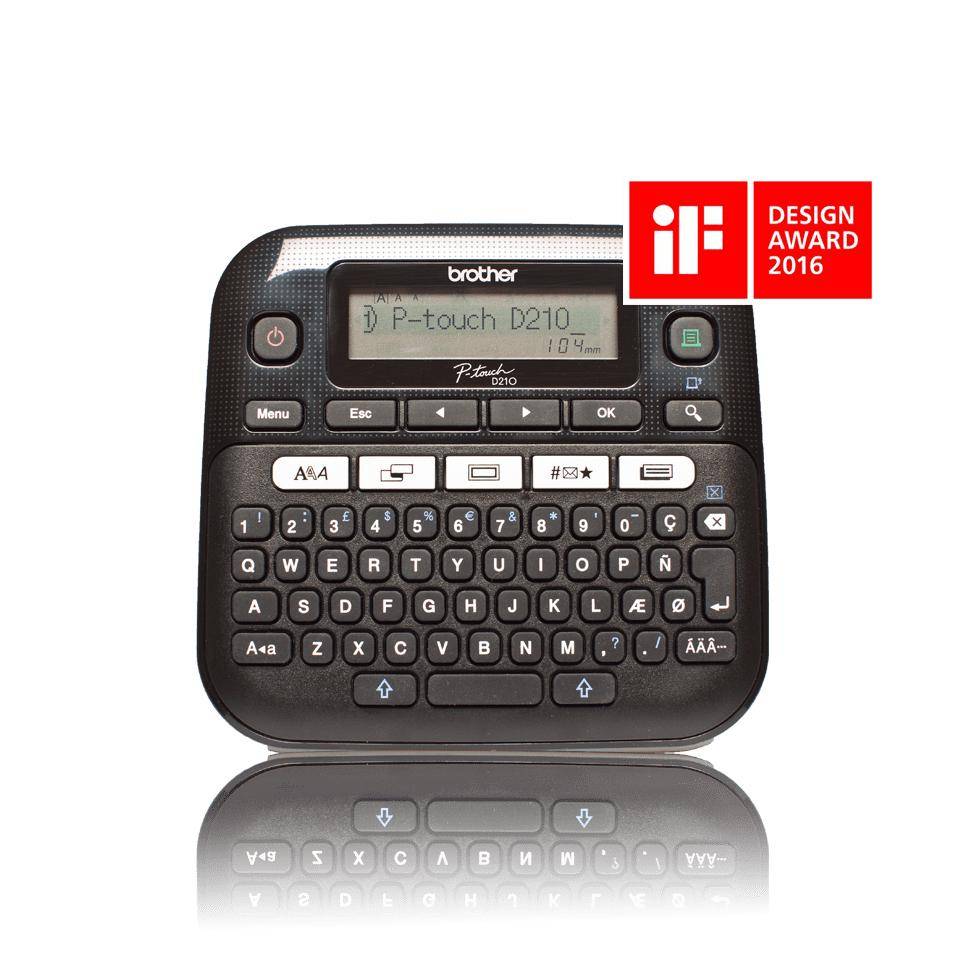 BROTHER Etiqueteuse bureautique PT-D210 clavier AZERTY-0