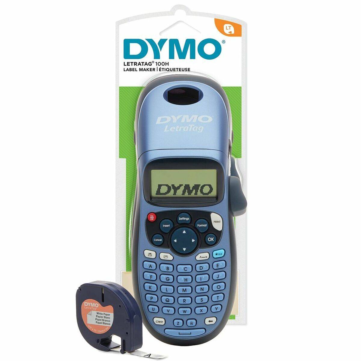 DYMO Etiqueteuse LetraTag LT-100H bleue-2