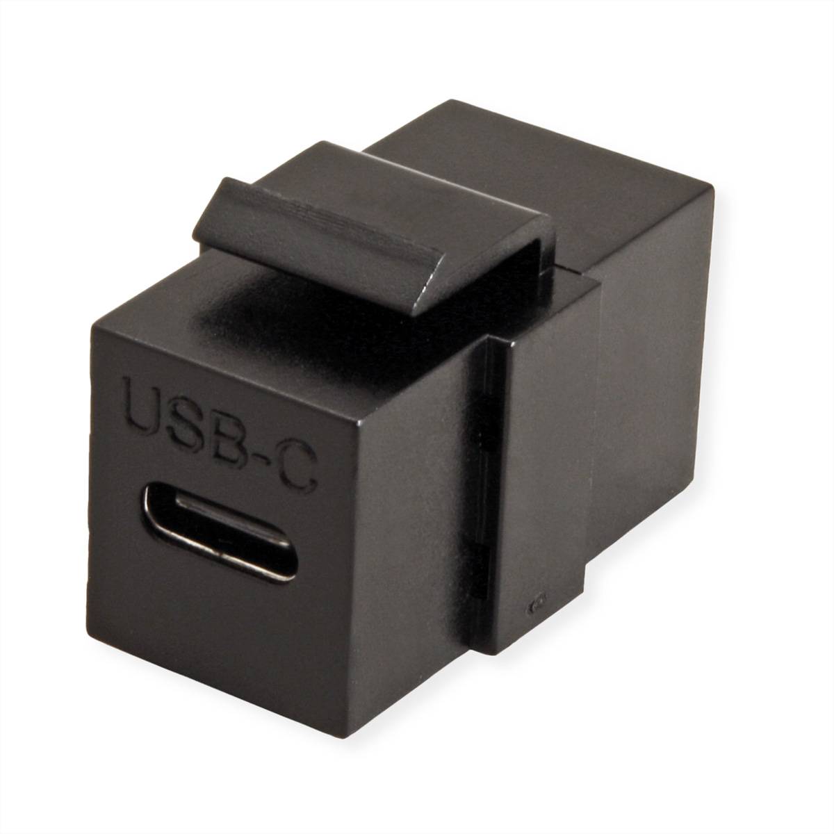 VALUE Module Keystone USB type C, noir-0