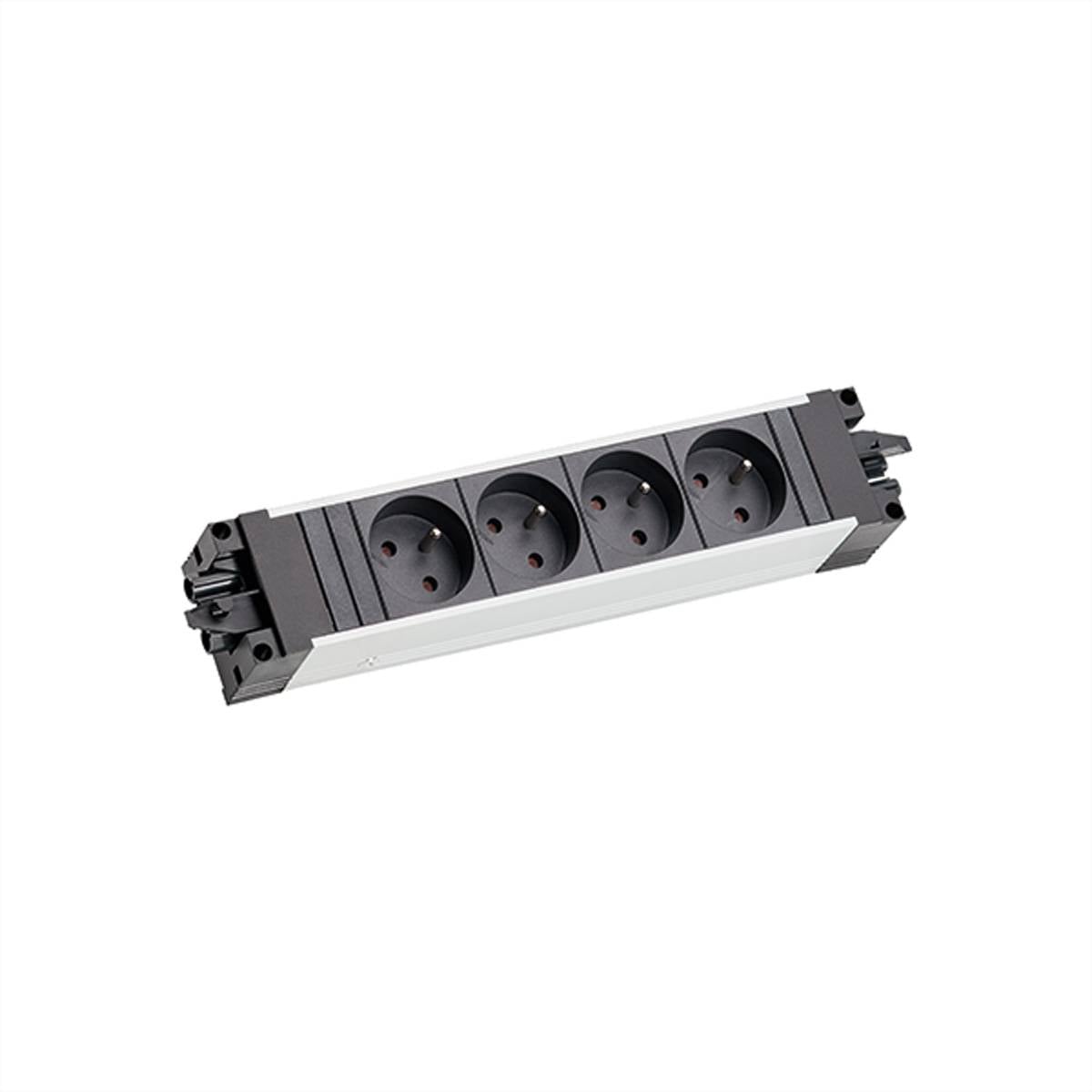 BACHMANN STEP ALU 6xUTE 35° GST18, Prise CEE 32A bleue, mesure-0