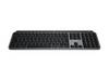Logitech Master MX Keys S for Mac, Sans fil, RF sans fil + Bluetooth, Commutateur de touche « ciseaux », AZERTY, LED, Al