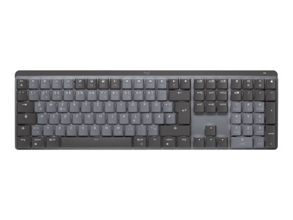 Logitech Master 920-010751, Sans fil, RF sans fil + Bluetooth, Clavier mécanique, AZERTY, LED, Graphite
