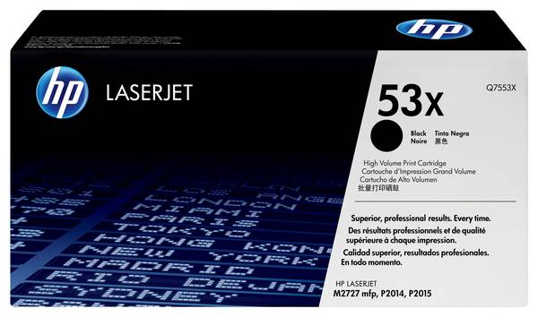 HP 53X toner LaserJet noir grande capacité authentique