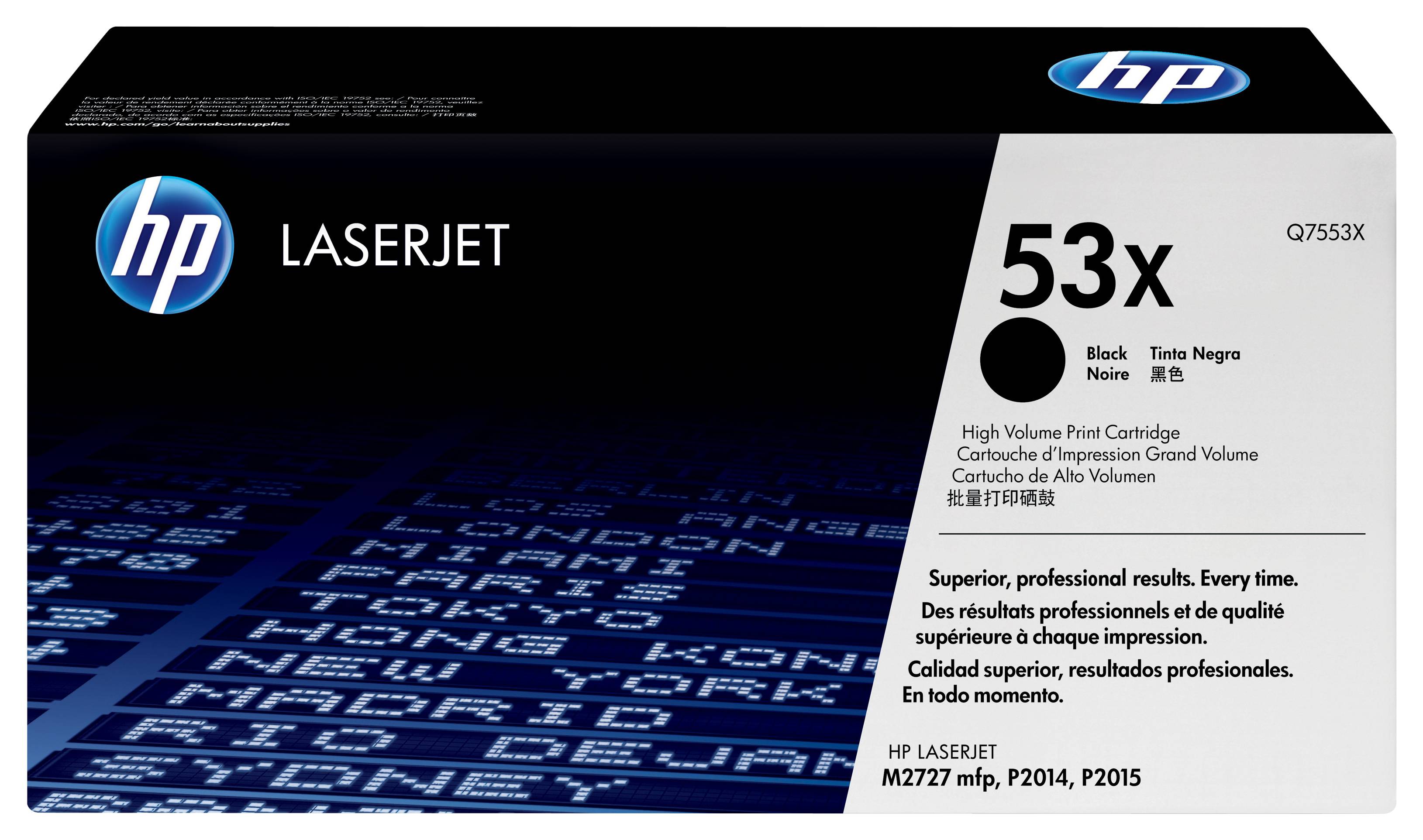 HP 53X toner LaserJet noir grande capacité authentique-0