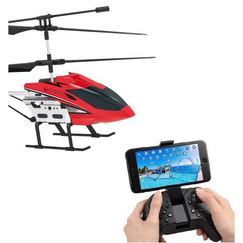 Drone Hélicoptère WIFI avec caméra 2MP intégrée-0