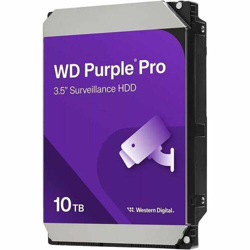 WD Purple Pro 10To SATA 6Gb/s HDD 3.5p internal 7200Tpm 256Mo Cache 24x7 Bulk-0