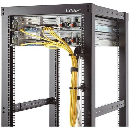 1U Rack Cable Management D-Ring-3