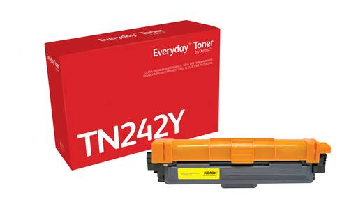 Everyday Toner Jaune ™ de compatible avec Brother TN242Y, Capacité standard, 1400 pages, Jaune, 1 pièce(s)-2