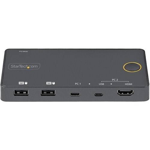 2 Port USB-A+HDMI/USB-C KVM Switch 4K-1