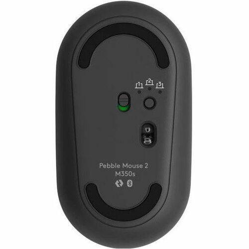 Logitech 920-012214, Sans fil, RF sans fil + Bluetooth, Commutateur de touche « ciseaux », AZERTY, Graphite, Souris incl-2
