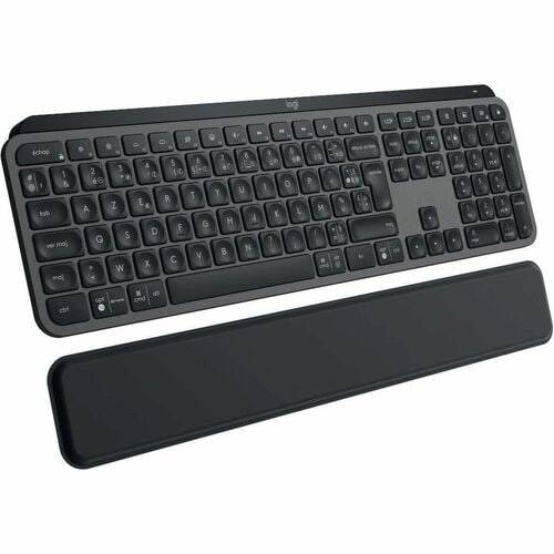Logitech Master MX Keys S, Sans fil, Bluetooth, Commutateur de touche « ciseaux », AZERTY, LED, Graphite-2