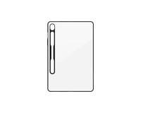 SAMSUNG Back cover with reinforced edges Transparent-0
