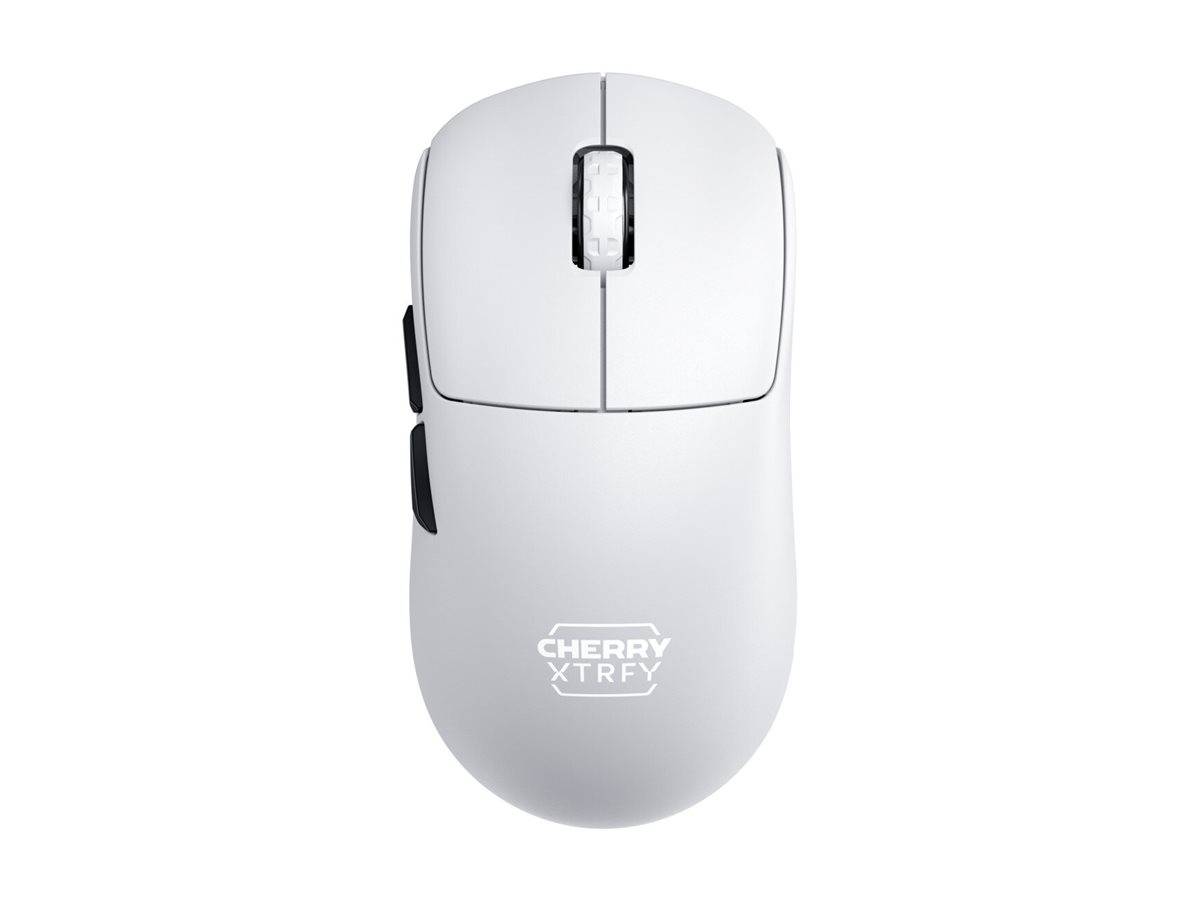 CHERRY XTRFY M68 Pro Wireless, Droitier, RF sans fil, 26000 DPI, Noir, Blanc-0