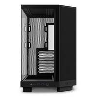 NZXT H6 Flow, Midi Tower, PC, Noir, ATX, micro ATX, Mini-ITX, Acier, Verre trempé, 16,3 cm-4