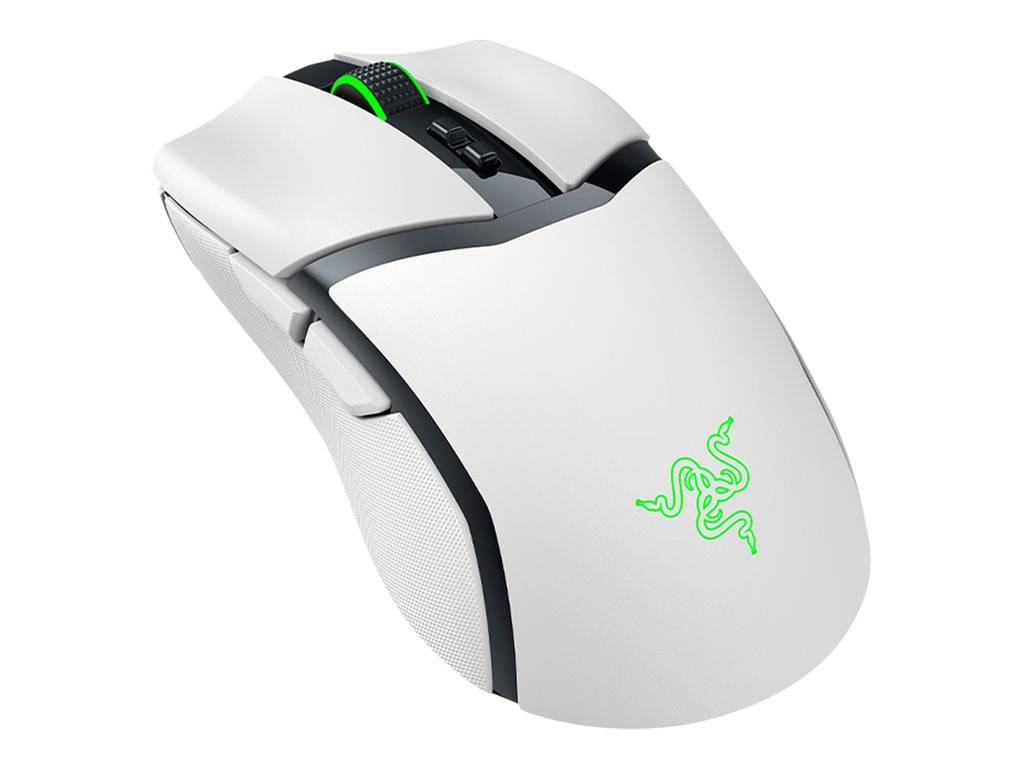 Razer Cobra Pro, Droitier, Optique, RF Wireless + Bluetooth + USB Type-C, 30000 DPI, Blanc-3