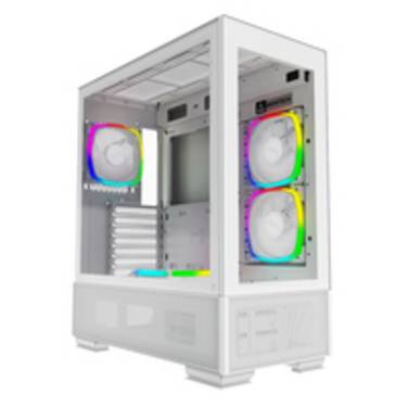 Montech Sky TWO, Midi Tower, PC, Blanc, ATX, micro ATX, Gaming, Multi