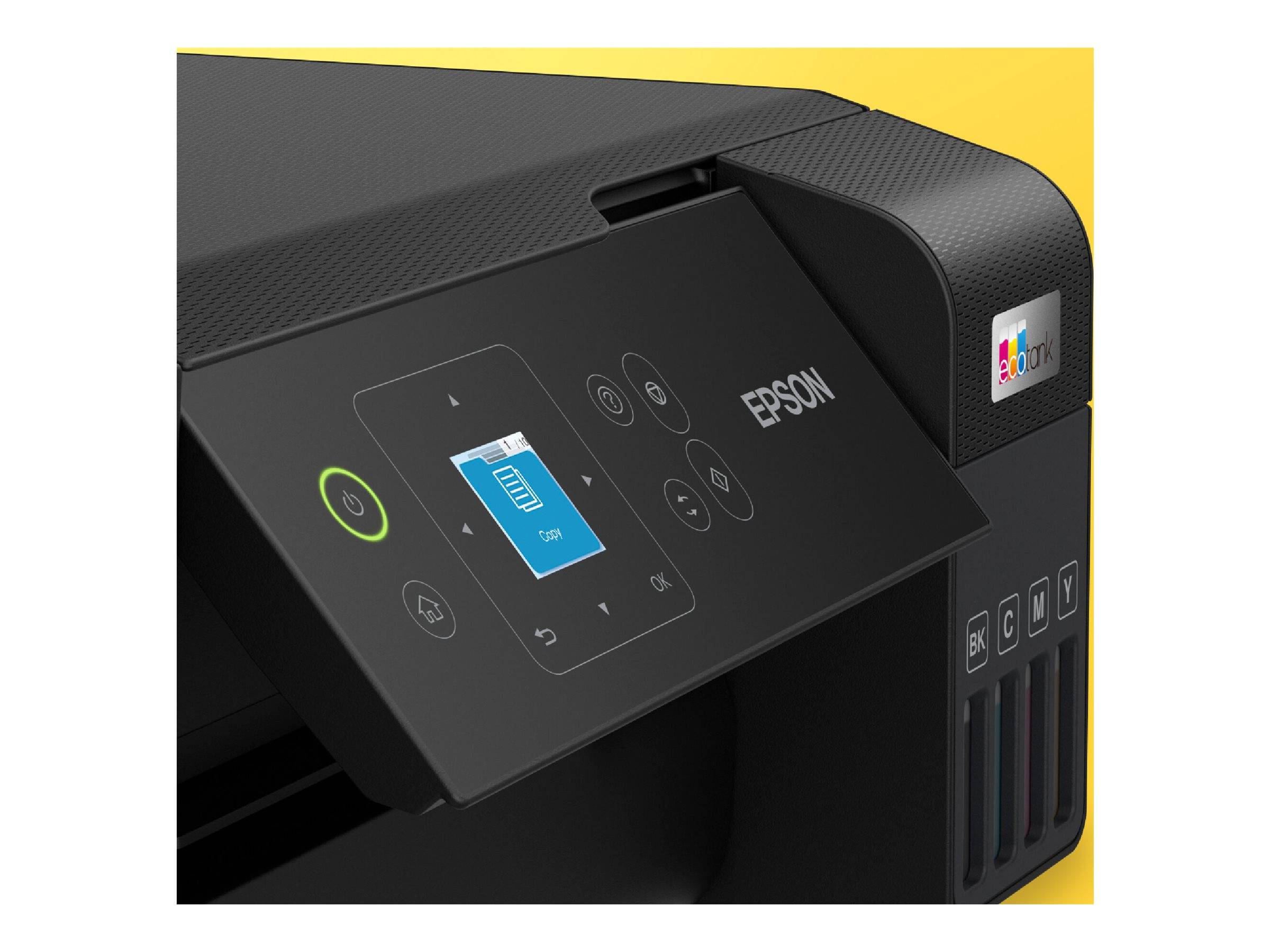 Epson EcoTank ET-2840, Jet d'encre, Impression couleur, 4800 x 1200 DPI, A4, Impression directe, Noir-4