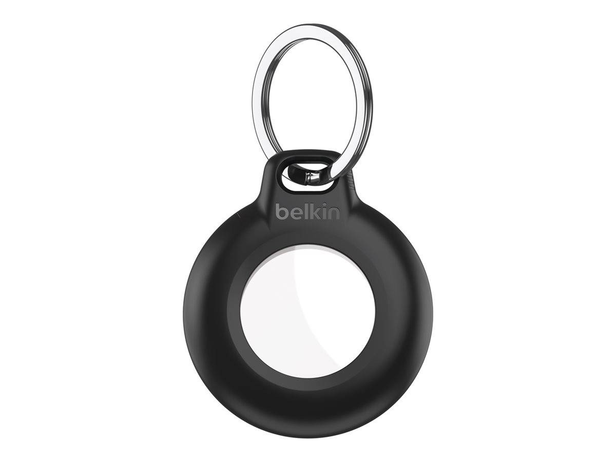 BELKIN Secure Holder - Airtag - Waterproof Keyring - 1 Pack Black-0