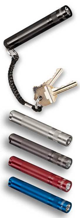 Mini lampe de poche Mag-Lite Solitaire LED avec porte-clés à pile(s) 47 lm 1.45 h 24 g-1