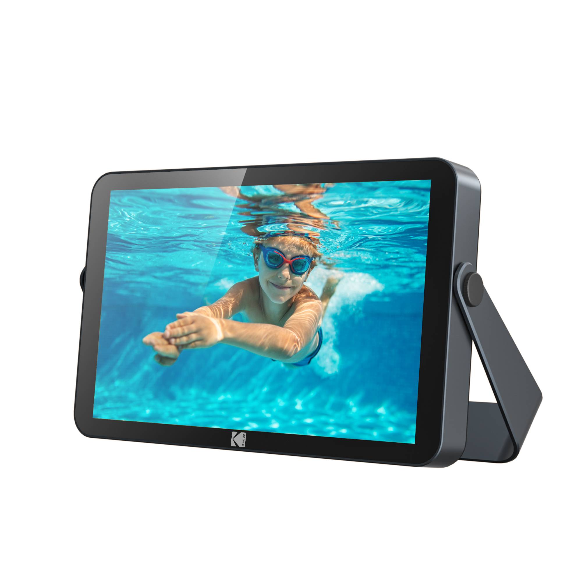 KODAK Cadre Photo Numérique 10'' Wi-Fi 6, Écran Tactile Full HD 1200x1920, 32 Go, Batterie 3800 mAh, Diaporama & Musiqu-3