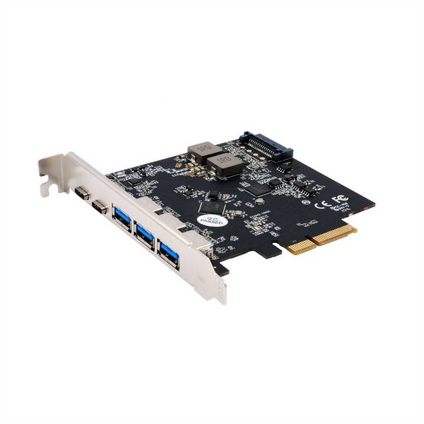 Exsys EXSYS EX-12006, PCIe, USB 3.2 Gen 2 (3.1 Gen 2)  Carte PCI-Express