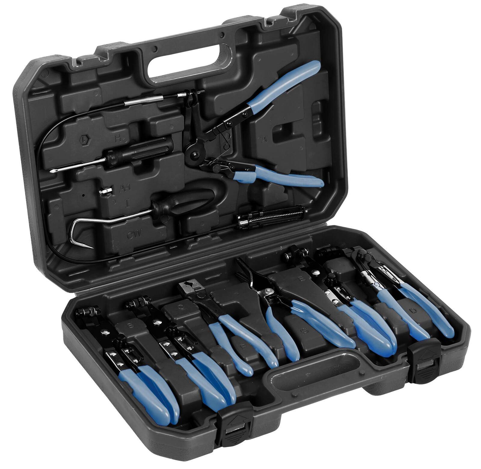 Coffret pinces a colliers (9pcs)- OM 9358 - CLAS Equipements-0