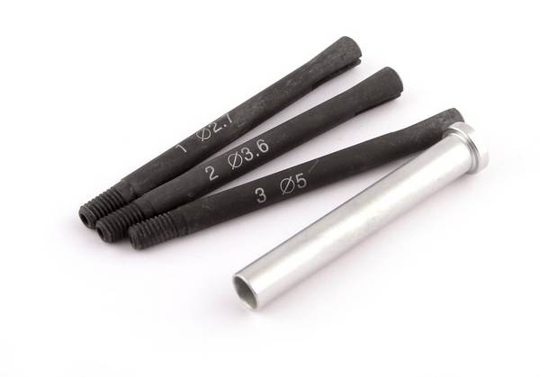 Kit pince ø2,7-3,6-5 + entretoise pour extracteur crayons bougies préchauffage OM 9206 - SA 9202 - CLAS Equipements