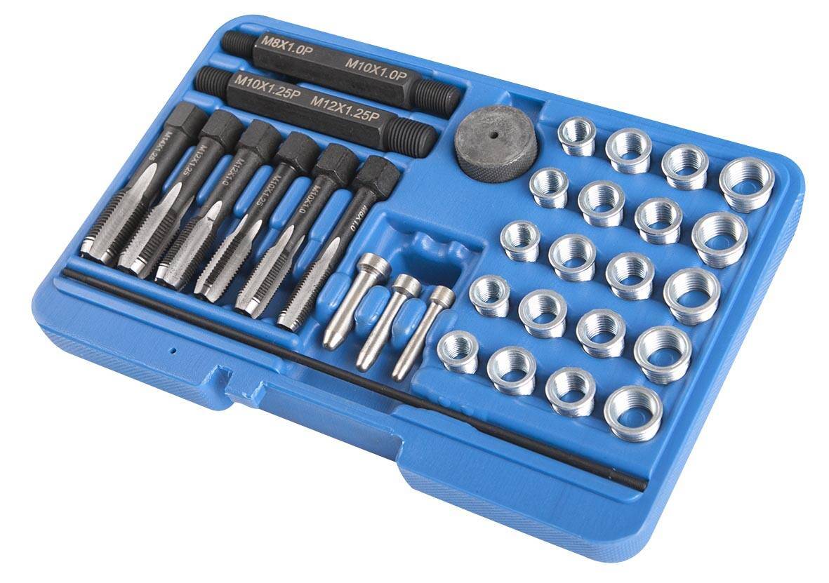 Kit réparation bougies préchauffage m8x100 m10x100 m10x125 m12x125 - OM 3787 - CLAS Equipements-2