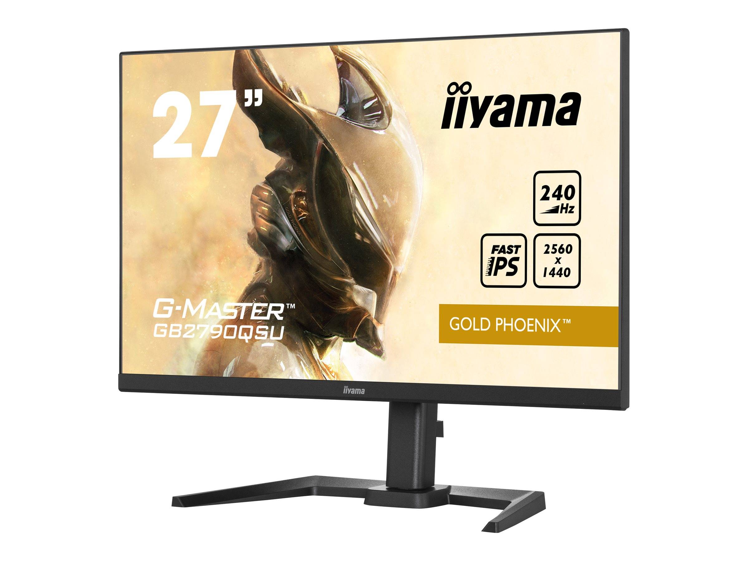 iiyama GB2790QSU-B5, 68,6 cm (27"), 2560 x 1440 pixels, Wide Quad HD, LCD, 1 ms, Noir-0