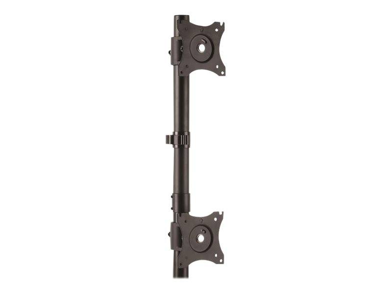 StarTech.com Support de bureau pour deux écrans - Vertical, Autonome, 10 kg, 33 cm (13"), 68,6 cm (27"), 100 x 100 mm, N-3