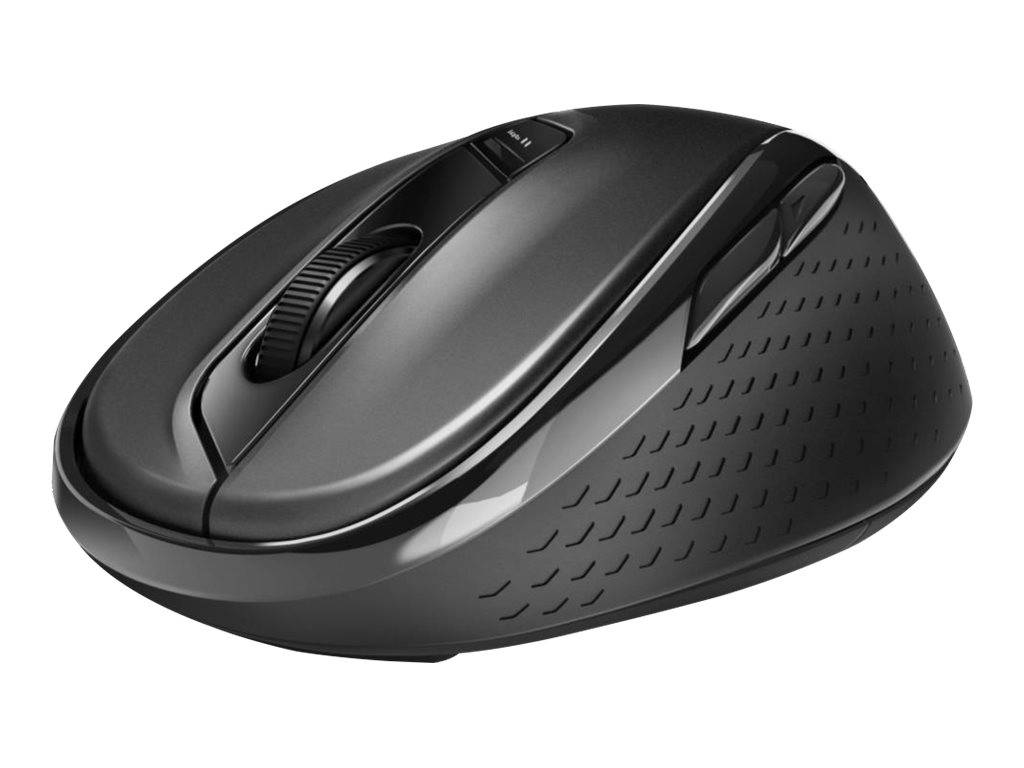 Rapoo M500 Silent, Droitier, Optique, RF sans fil + Bluetooth, 1600 DPI, Noir-0