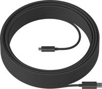 LOGITECH Strong USB cable USB Type A M to 24 pin USB-C M USB 3.2 Gen 2 25 m plenum Active Optical Cable AOC for Room Sol-2