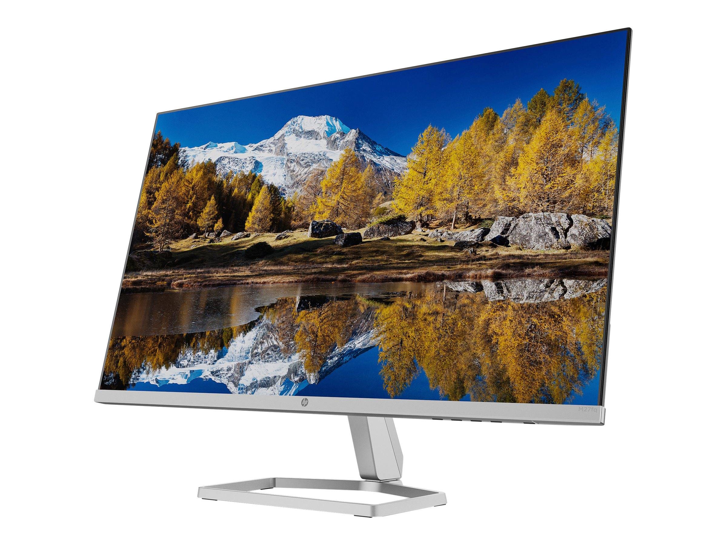 HP Écran QHD M27fq, 68,6 cm (27"), 2560 x 1440 pixels, Quad HD, LCD, 5 ms, Argent-3