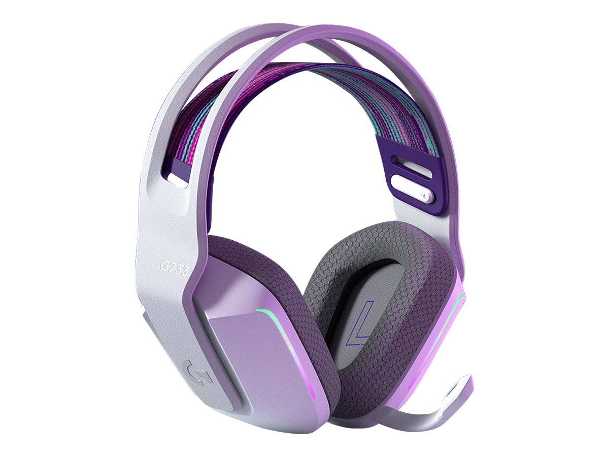 G733 LIGHTSPEED Wireless RGB Headset WHI-2