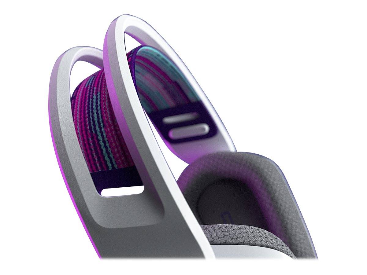 G733 LIGHTSPEED Wireless RGB Headset WHI-4