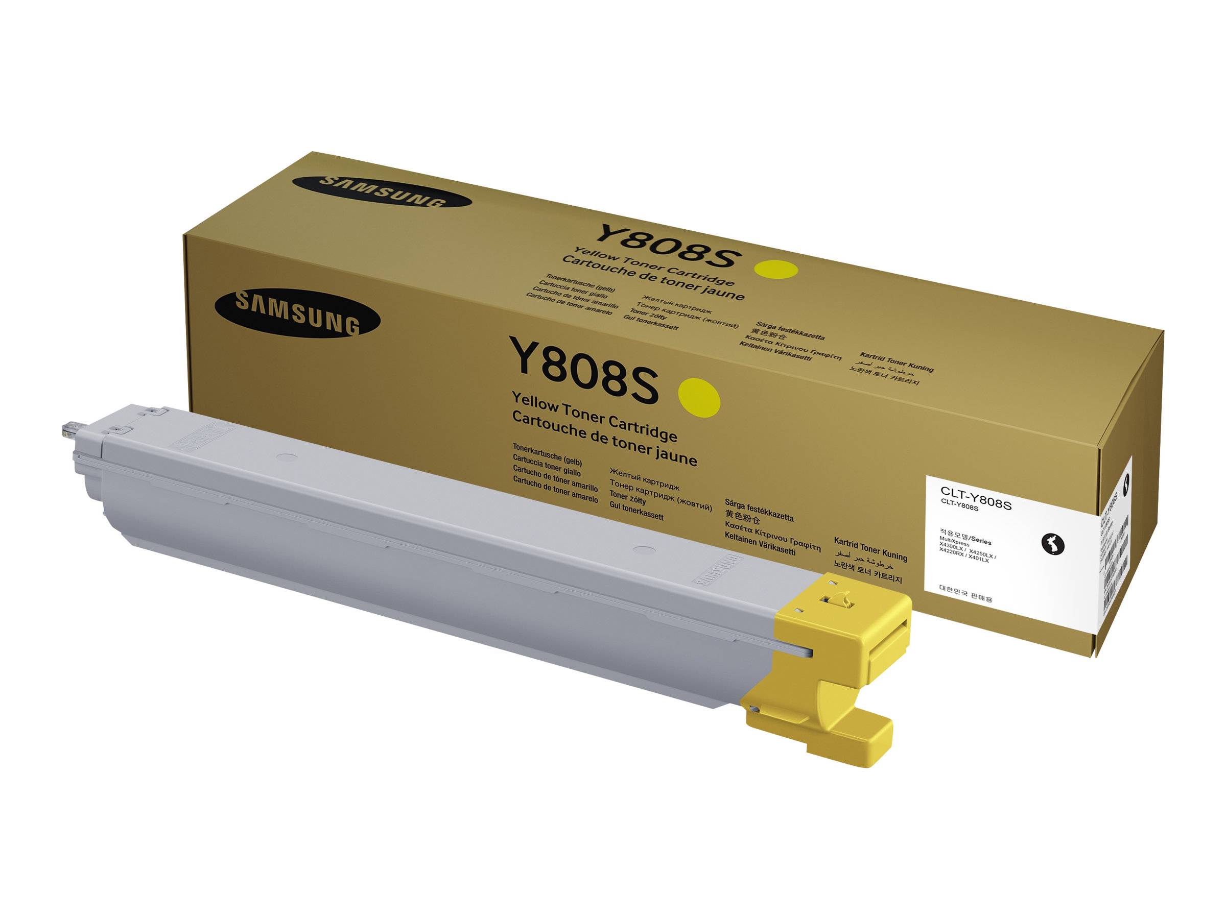 Samsung CLT-Y808S Toner jaune authentique, 20000 pages, Jaune, 1 pièce(s)-1
