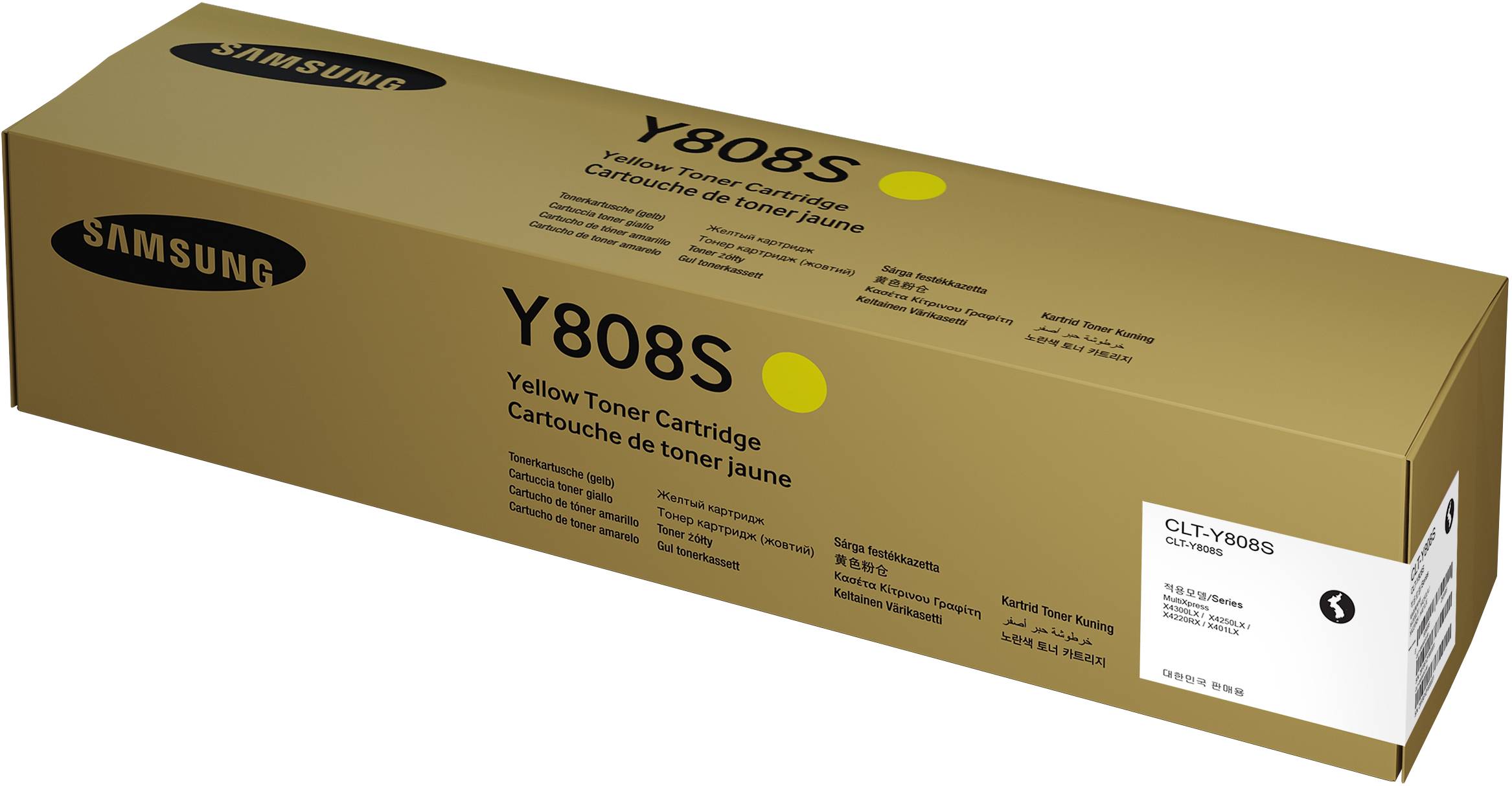 Samsung CLT-Y808S Toner jaune authentique, 20000 pages, Jaune, 1 pièce(s)-3