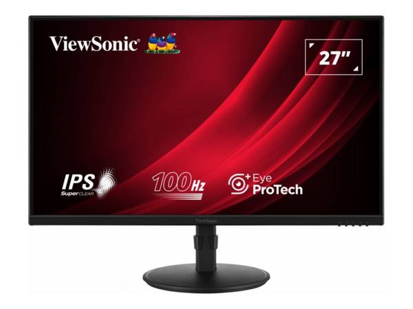 Viewsonic VG2708A, 68,6 cm (27"), 1920 x 1080 pixels, Full HD, LED, 5 ms, Noir