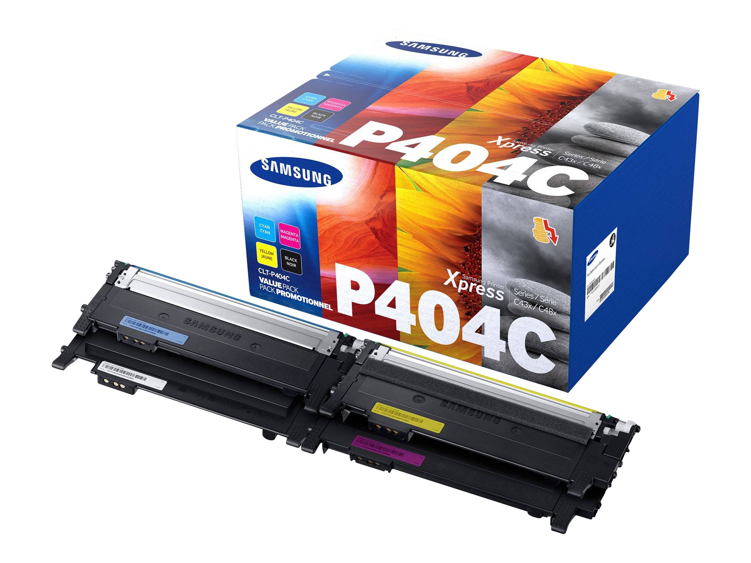 Pack de 4 toners HP CLT-P404C (SU365A)-3