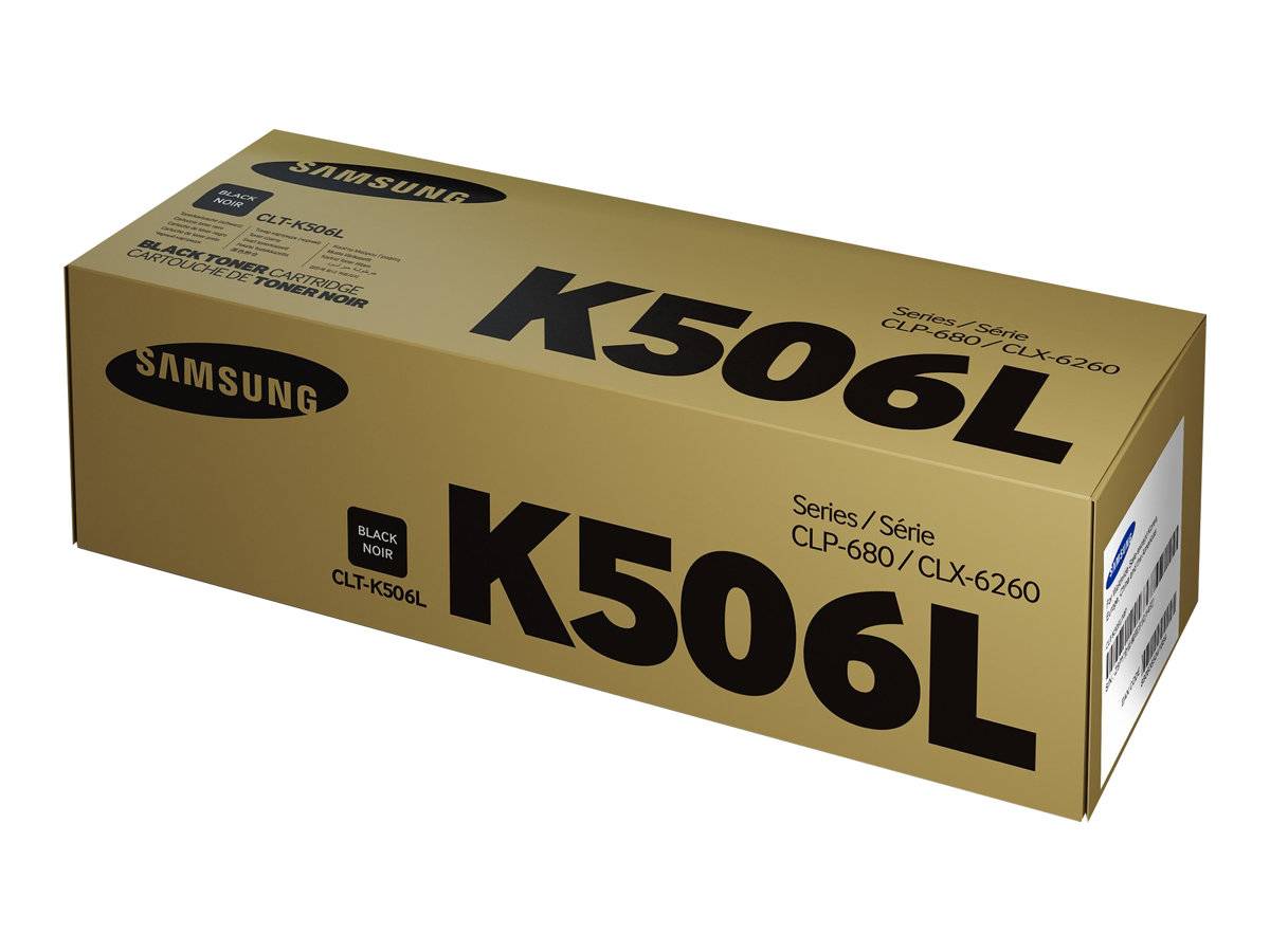 Toner HP CLT-K506L noir pour imprimante laser-0