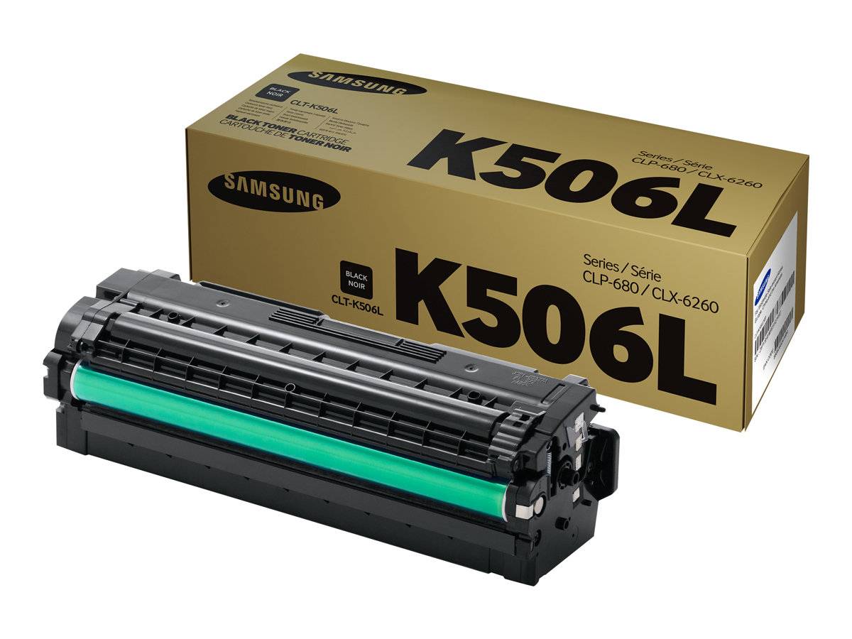 Toner HP CLT-K506L noir pour imprimante laser-1