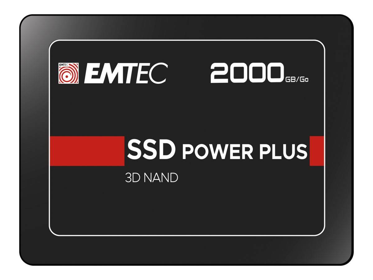 Emtec X150, 2 To, 2.5", 550 Mo/s, 6 Gbit/s-2