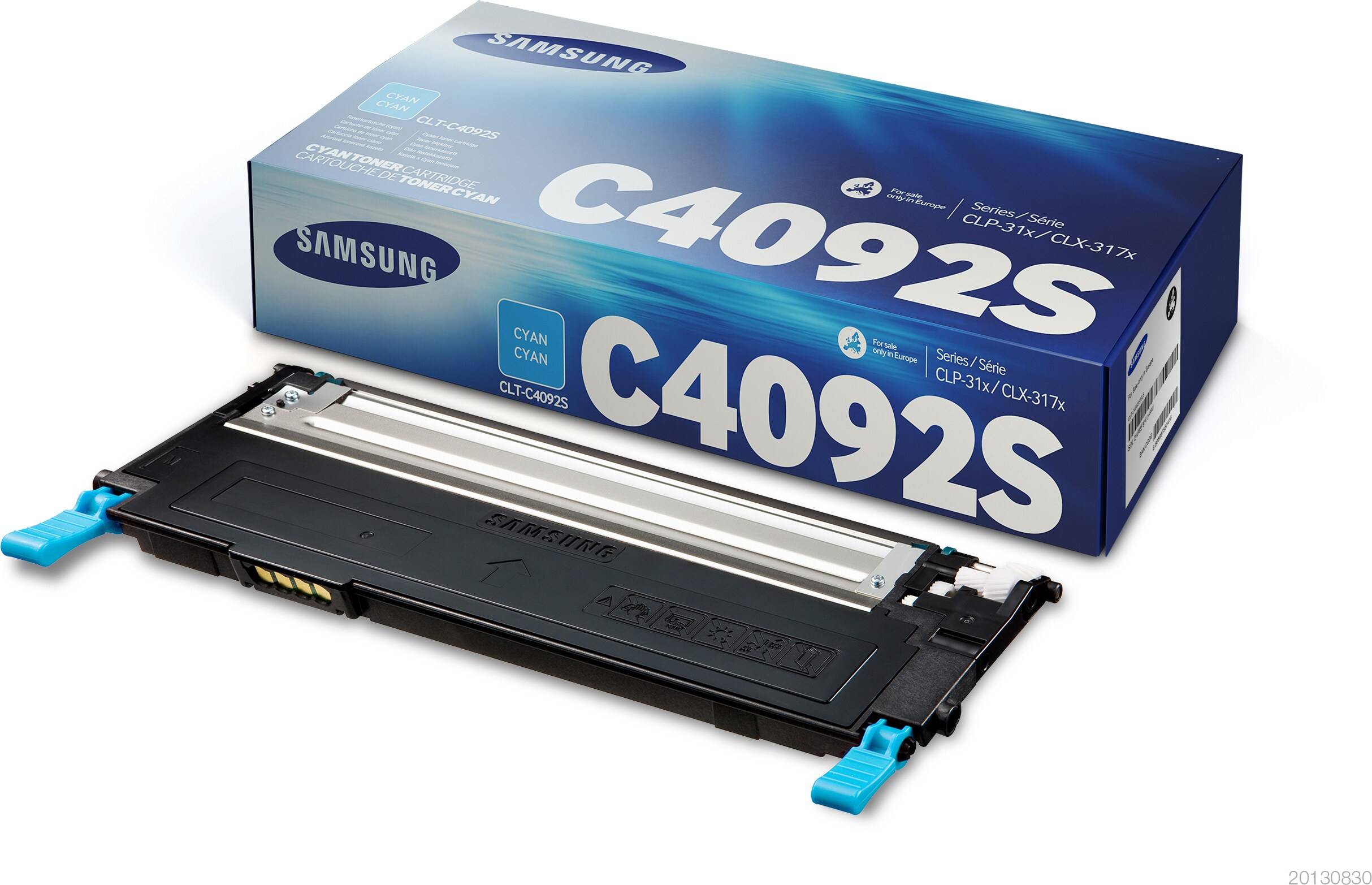 Samsung Cartouche de toner cyan CLT-C4092S, 1000 pages, Cyan, 1 pièce(s)-3