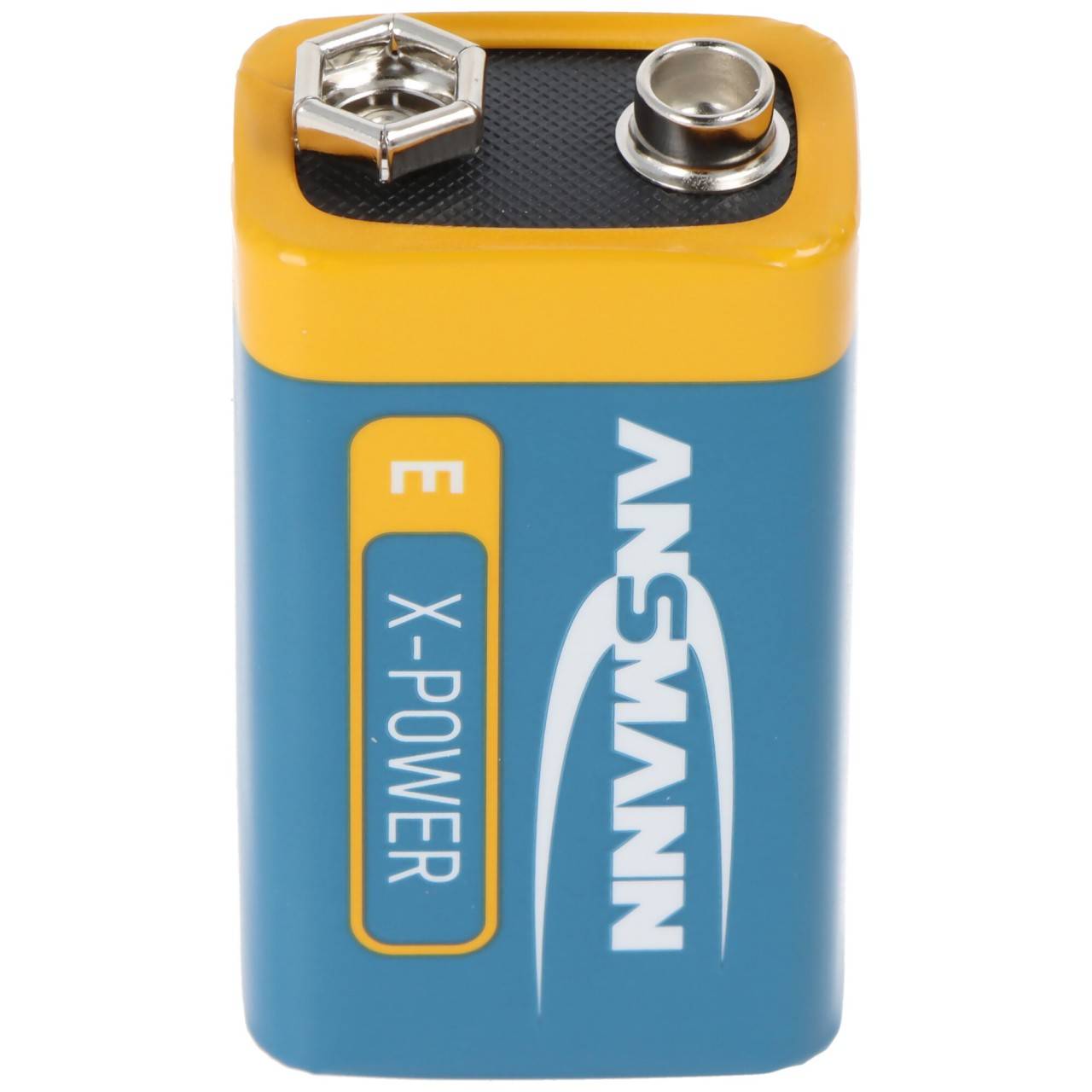 Pile alcaline Ansmann X-Power 9 V, 6LR61, 1 blister papier-3