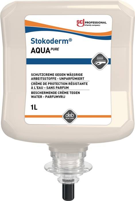 Stokoderm Aqua Pure Protection Cutanée Avant Travail - Sc Johnson Professional-0